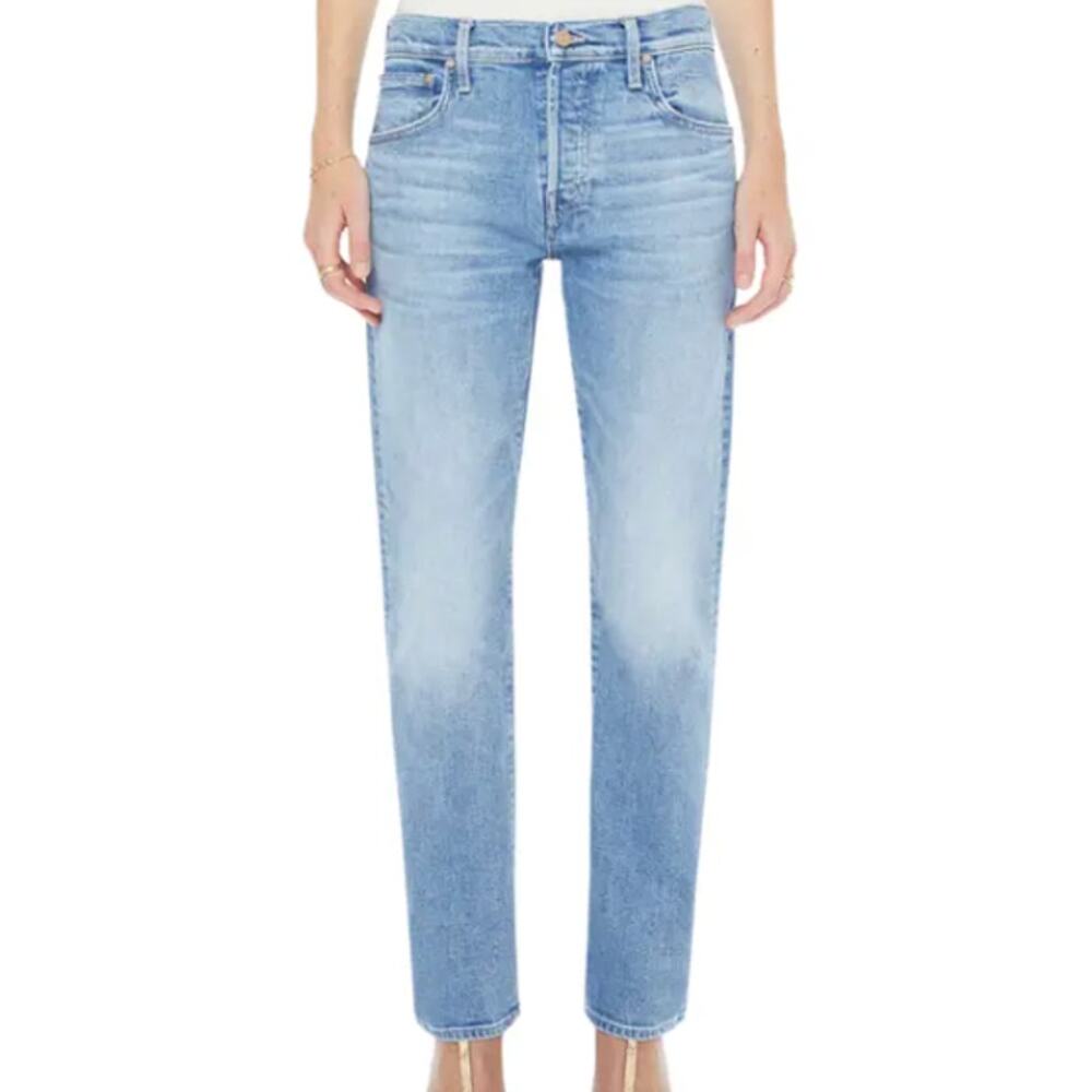 Mother Jeans The DropOut Mid Rise Ankle Denim Tourist Trap 27